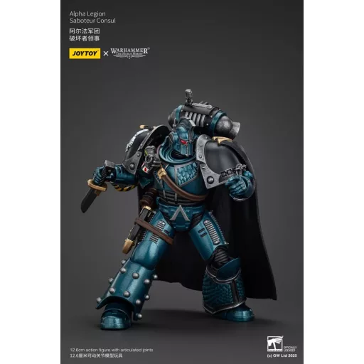 Warhammer The Horus Heresy Figura Alpha Legion Saboteur Consul 20 cm