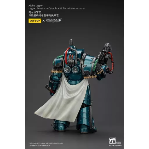 Warhammer The Horus Heresy Figura Alpha Legion Legion Praetor in Cataphractii Terminator Armour 18 cm