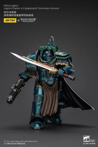 Warhammer The Horus Heresy Figura Alpha Legion Legion Praetor in Cataphractii Terminator Armour 18 cm