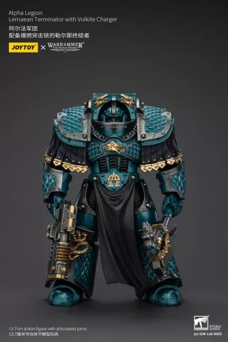 Warhammer The Horus Heresy Figura Alpha Legion Lernaean Terminator with Volkite Charger 20 cm
