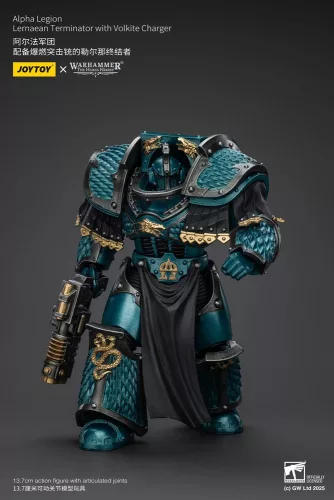 Warhammer The Horus Heresy Figura Alpha Legion Lernaean Terminator with Volkite Charger 20 cm