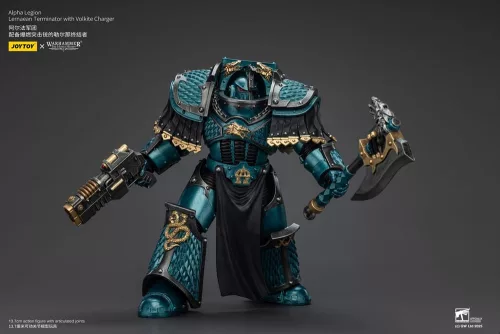 Warhammer The Horus Heresy Figura Alpha Legion Lernaean Terminator with Volkite Charger 20 cm