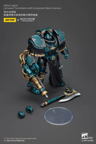 Warhammer The Horus Heresy Figura Alpha Legion Lernaean Terminator with Conversion Beam Cannon 20 cm