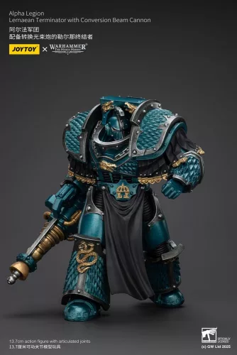 Warhammer The Horus Heresy Figura Alpha Legion Lernaean Terminator with Conversion Beam Cannon 20 cm
