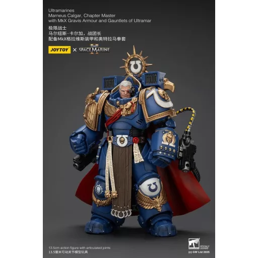 Warhammer 40,000 Action Figure Ultramarines Marneus Calgar, Chapter Master 14 cm