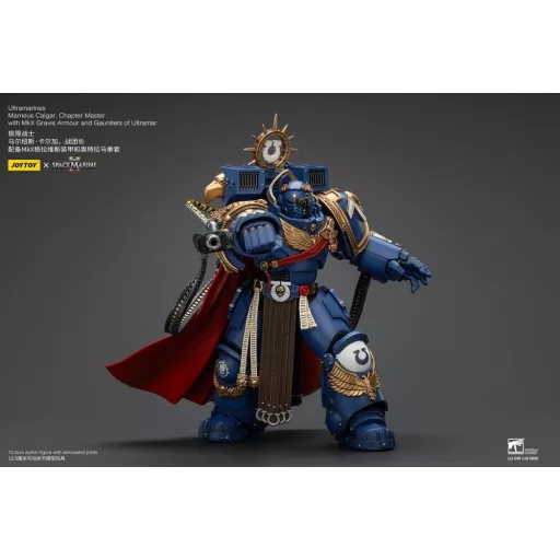 Warhammer 40,000 Action Figure Ultramarines Marneus Calgar, Chapter Master 14 cm