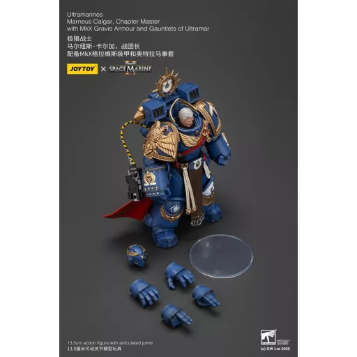 Warhammer 40,000 Action Figure Ultramarines Marneus Calgar, Chapter Master 14 cm