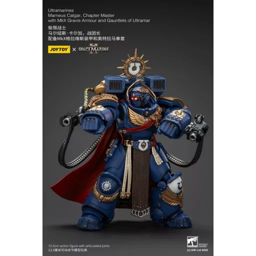 Warhammer 40,000 Action Figure Ultramarines Marneus Calgar, Chapter Master 14 cm