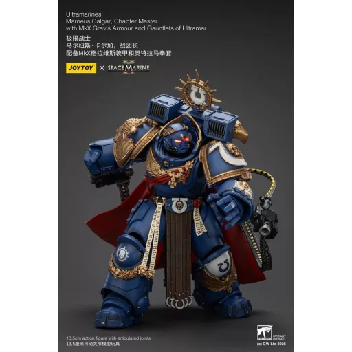 Warhammer 40,000 Action Figure Ultramarines Marneus Calgar, Chapter Master 14 cm