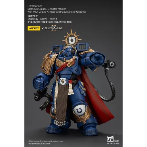 Warhammer 40,000 Action Figure Ultramarines Marneus Calgar, Chapter Master 14 cm