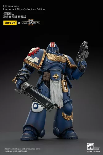 Warhammer 40,000: Space Marine 2 Figura Ultramarines Lieutenant Titus Collectors Edition 13 cm