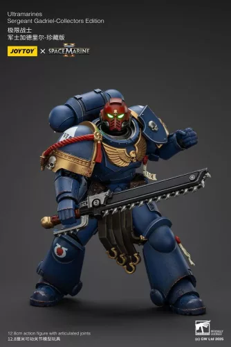 Warhammer 40,000: Space Marine 2 Figura Ultramarines Sergeant Gadriel Collectors Edition 13 cm