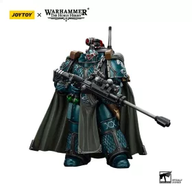   Warhammer The Horus Heresy Figura Alpha Legion Exodus The One who is Many With Sniper Rifle And Power Dagger 20 cm