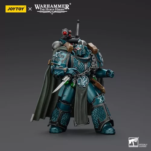 Warhammer The Horus Heresy Figura Alpha Legion Exodus The One who is Many With Sniper Rifle And Power Dagger 20 cm