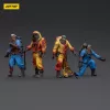 Zombie Dark Source Action Figures 4-Pack Biochemical Lab Team 8 cm