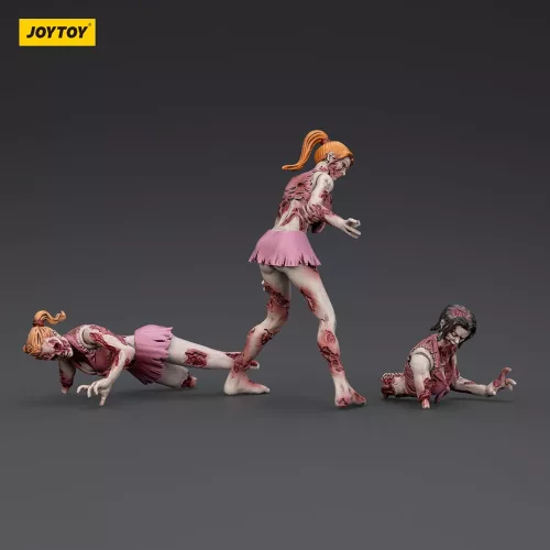 Zombie Dark Source Action Figures 3-Pack Cheer Leaders 8 cm