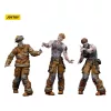 Zombie Dark Source Action Figures 3-Pack Firefighters 8 cm