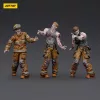 Zombie Dark Source Action Figures 3-Pack Firefighters 8 cm
