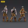 Zombie Dark Source Action Figures 3-Pack Firefighters 8 cm