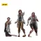 Zombie Dark Source Action Figures 3-Pack Scientists (Female) 8 cm