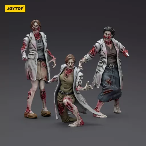 Zombie Dark Source Action Figures 3-Pack Medics 8 cm