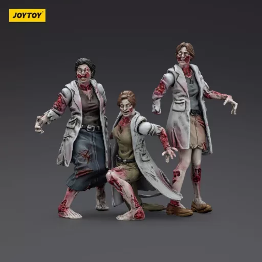 Zombie Dark Source Action Figures 3-Pack Medics 8 cm