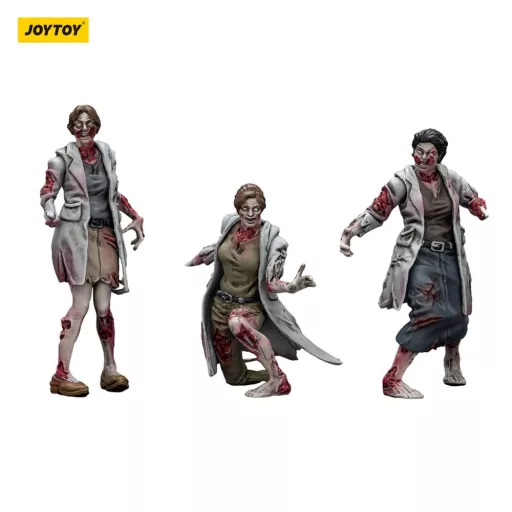 Zombie Dark Source Action Figures 3-Pack Medics 8 cm