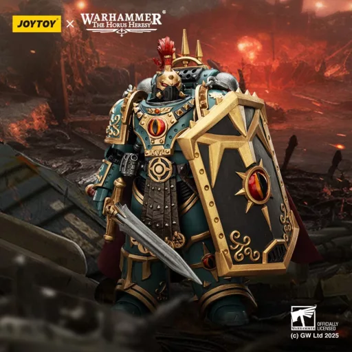 Warhammer The Horus Heresy Action Figure Sons of Horus Little Horus Aximand Captain of the 5th Company 20 cm