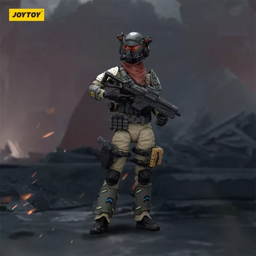 APOC Series Dark Source Action Figur Stellar Scar Assault Team Gravelgold 11 cm