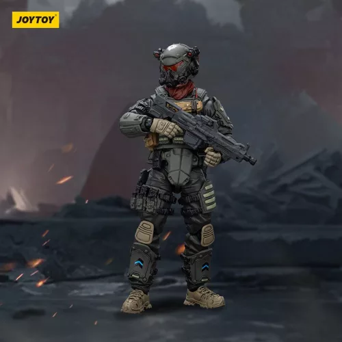 APOC Series Dark Source Action Figur Stellar Scar Assault Team Darksilicon 11 cm