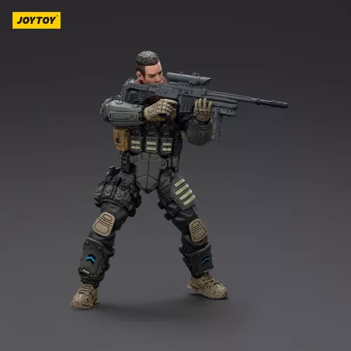 APOC Series Dark Source Action Figur Stellar Scar Assault Team Darksilicon 11 cm