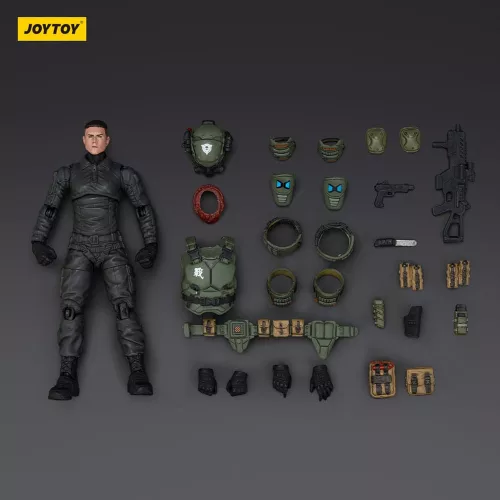 APOC Series Dark Source Action Figur Stellar Scar Assault Team Titanite 11 cm