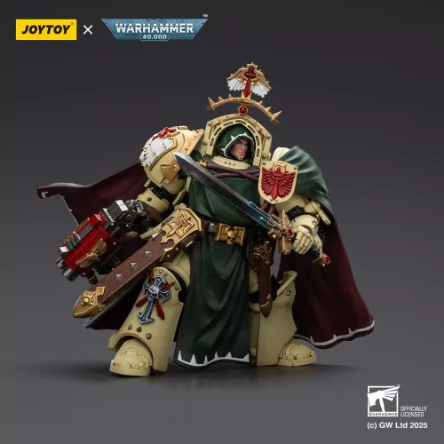 Warhammer 40,000: Dark Angels Action Figure Belial Grand Master of The Deathwing With the Sword of Silence and Storm Bolter 14 cm