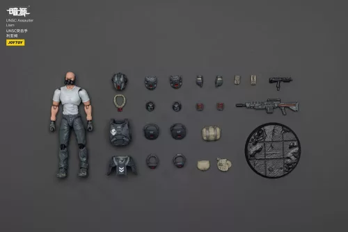 UNSC Dark Source Action Figur Assaulter Liam 7 cm