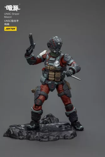 UNSC Dark Source Action Figur Sniper Mason 7 cm