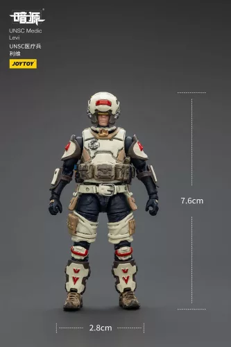 UNSC Dark Source Action Figur Medic Levi 7 cm