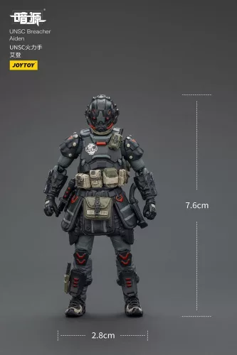 UNSC Dark Source Action Figur Breacher Aiden 7 cm