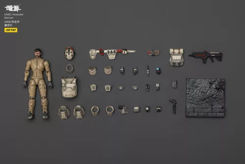 UNSC Dark Source Action Figur Assaulter Samuel 7 cm