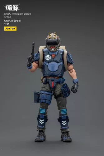 UNSC Dark Source Action Figur Infiltration Expert Arthur 7 cm