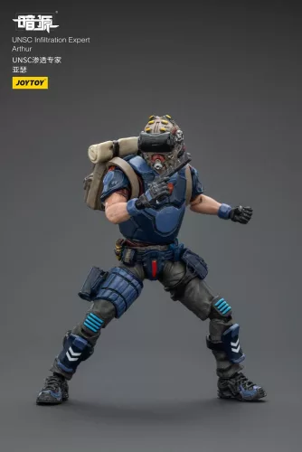UNSC Dark Source Action Figur Infiltration Expert Arthur 7 cm