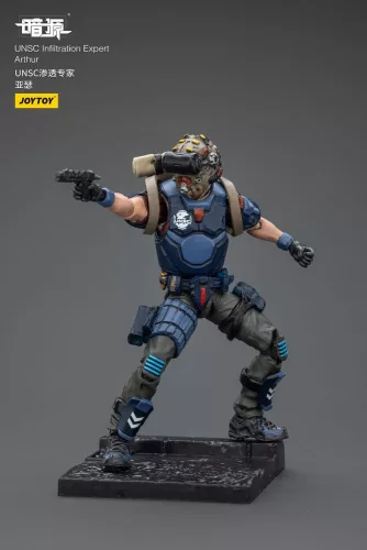 UNSC Dark Source Action Figur Infiltration Expert Arthur 7 cm