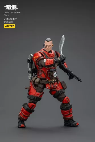 UNSC Dark Source Action Figur Assaulter Elias 7 cm