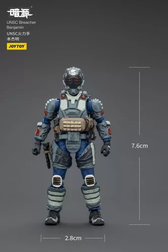 UNSC Dark Source Action Figur Breacher Benjamin 7 cm