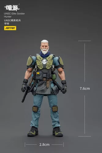 UNSC Dark Source Action Figur Elite Soldier Hunter 7 cm