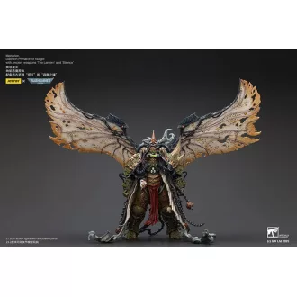   Warhammer 40k Figura 1/18 Mortarion Daemon Primarch of Nurgle with Ancient weapons The Lantern and Silence 21 cm
