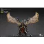Warhammer 40k Figura 1/18 Mortarion Daemon Primarch of Nurgle with Ancient weapons The Lantern and Silence 21 cm