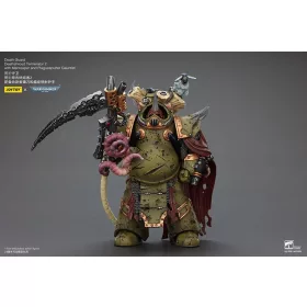   Warhammer 40k Action Figure 1/18 Death Guard Deathshroud Terminator 2 with Manreaper and Plaguespurter Gauntlet 14 cm