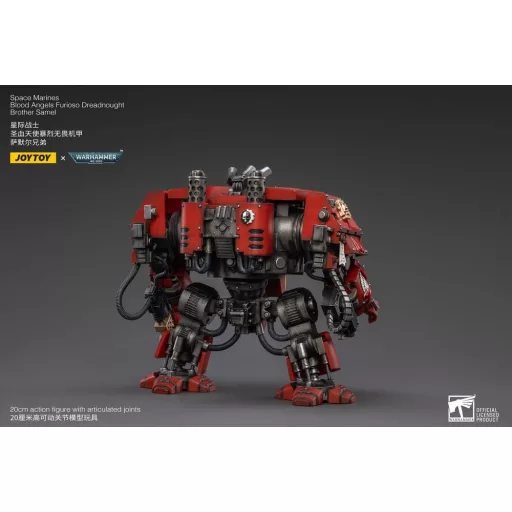 Warhammer 40,000 Action Figure Blood Angels Furioso Dreadnought Brother Samel 20 cm