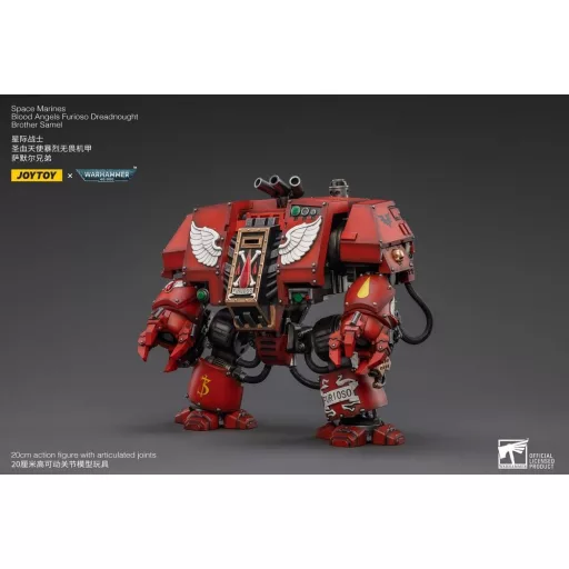 Warhammer 40,000 Action Figure Blood Angels Furioso Dreadnought Brother Samel 20 cm