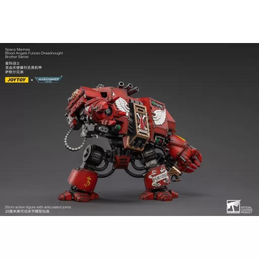 Warhammer 40,000 Action Figure Blood Angels Furioso Dreadnought Brother Samel 20 cm